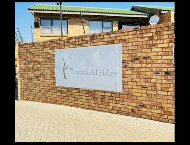 2 BEDROOM APARTMENT FOR SALE IN WITFIELD